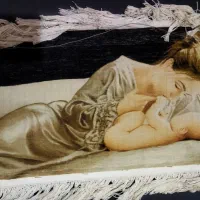 تابلو فرش دست بافت مهر مادری|تابلو فرش|تهران, زهتابی|دیوار