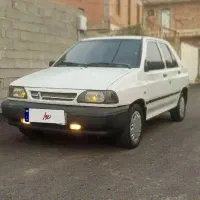 پراید مدل 96 کم کارکرد بدون رنگ