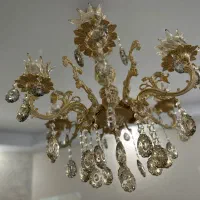 ۲ عدد لوستر اویز ۶ شعله|لوستر و چراغ آویز|تهران, شهرک شهید باقری|دیوار