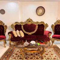 مبلمان استیل فول سایز  در حد نو