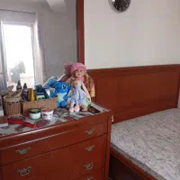 تخت دونفره نو نو با خوشخواب|تخت و سرویس خواب|پرند, فاز ۶|دیوار