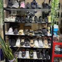 ویترین مغازه کفش فروشی یکیش کامل ام دی اف