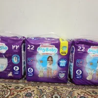 سه بسته پوشک شورتی مای بی بی سایز۶