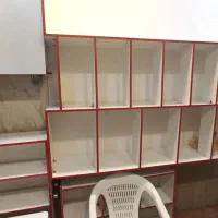 قفسه ام دی اف|کتابخانه، شلف، قفسه‌های دیواری|شاهرود, |دیوار
