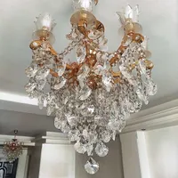 لوستر کریستالی ۸ شاخه