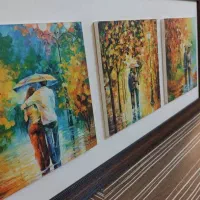 تابلو زیبا نو|تابلو، نقاشی، عکس|رشت, خواهر امام|دیوار