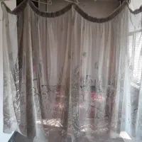 پرده توری عتیقه