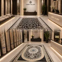فرش شعله نقش برجسته خانه فرش امیر