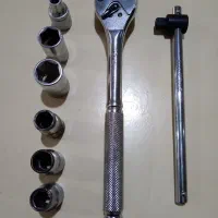 آچار بکس جغجغه هنس و دسته بکس کشویی هنس