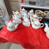 حراج قوری چینی دو سایز زیبا
