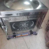 تنور گنبدی استیل لواش پز دار