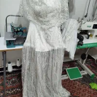 لباس کوردی تور کاپ فنردوزی