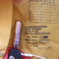 جلیقه نجات ۲ کپسول