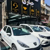 207 پانا دنده ۲۰۷ سقف شیشه ای تحویل درجا صفر ۴۰۵