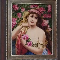 تابلو فرش دست بافت|تابلو فرش|اصفهان, باتون|دیوار