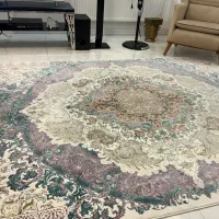 فرش طرح برجسته ۶ متری بسیار تمیز