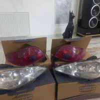 چراغ عقب وجلو ۲۰۶ مدل بالا قیمت خوب زدم