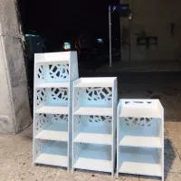 شلف و استند مشبک حمام توالت ایستاده دکوری تزئینی|لوازم حمام|مشهد, مقدم|دیوار