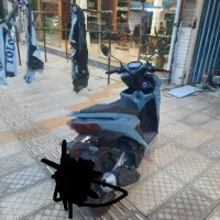 کلیک ۱۵۰ بهپر ۰۲ رنگ آبی مازراتی بهترین رنگ کم کار|موتورسیکلت|گنبد کاووس, |دیوار