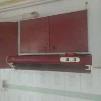 کابینت فلزی همراه سینک سنگ اپن و شیر