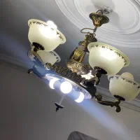 یک جفت لوستر|لوستر و چراغ آویز|کرج, گوهردشت|دیوار