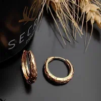 گوشواره ژوپینگ حلقه ای وساعت مچی رنگ پاستیلی