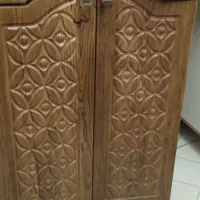 جا کفشی قهوه ای