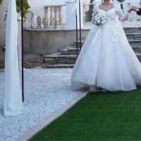 لباس عروس اروپایی / اجاره با نصف قیمت|لباس|یزد, |دیوار