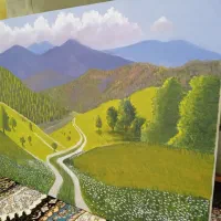 تابلو بوم نقاشی