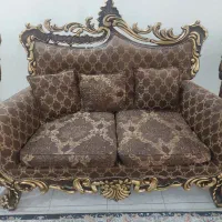 مبل هفت نفره نیمه استیل  فقط نیاز به روکوبی دارد