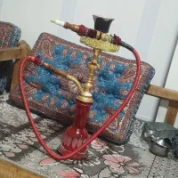 قلیان چوبی تم دار|صنایع دستی و سایر لوازم تزئینی|تویسرکان, |دیوار