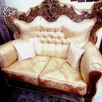 مبل سلطنتی ۷ نفره|مبلمان خانگی و میز عسلی|فردیس, ثابتی|دیوار