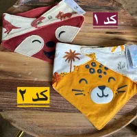 تعدادی پیشبند نوزادی خارجی  سیسمونی دستمال گردن