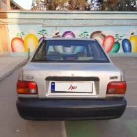پراید نقره ای بی رنگ