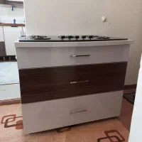 گاز رومیزی همراه کابینت درجه 1|اجاق گاز و لوازم برقی پختوپز|بجنورد, |دیوار