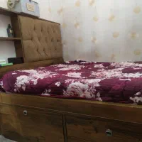 تخت عرض ۱۲۰ در حد نو|تخت و سرویس خواب|باقرشهر, |دیوار