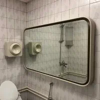 آینه حمام دکوراتیو بزرگ همراه باکس