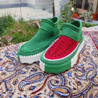 آموزش کفش بافی