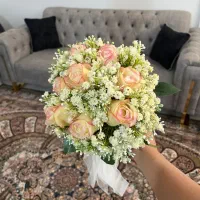 دسته گل عقد وعروسی قابل معاوضه|گل مصنوعی|ارومیه, |دیوار