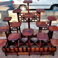 فروش شلف ورگال لباس وگلدان|کتابخانه، شلف، قفسههای دیواری|کاشان, فاز ۲ ناجی آباد|دیوار