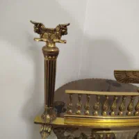 گارد شومینه برنزی|بخاری، هیتر، شومینه|تهران, علم و صنعت|دیوار