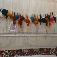 فروش قالی ۲در ۳ تا نیمه خشت اول بافتم|فرش|سامان, |دیوار