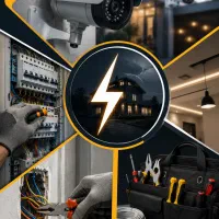 نصب دوربین مداربسته برق‌کاری ساختمان در لاهیجان