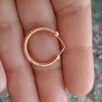 گوشواره حلقه ای محکم سالم فقط معاوضه