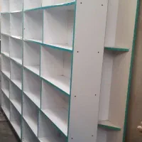 قفسه دیواری mdf برای مغازه