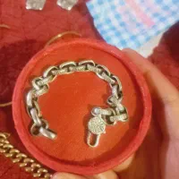 دستبند نقره وارداتی تایلندی اسپرت