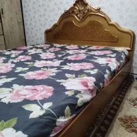 تخت چوبی دو نفره