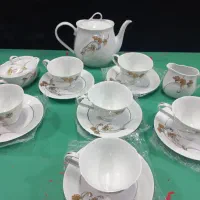 شیر خوری ۱۷ پارچه نو زیر قیمت|ظروف سرو و پذیرایی|قم, دانش|دیوار