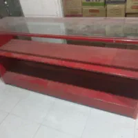 بوفه فلزی و شیشه اب