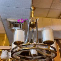 لوستر طلا|لوستر و چراغ آویز|خرم‌آباد, |دیوار